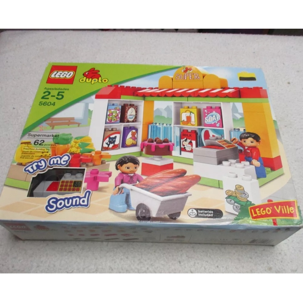 Lego Duplo 63 PC Supermarket #5604 - Picture 16 of 16